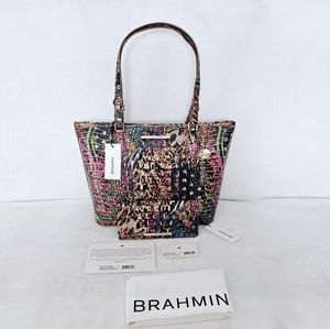 NWT Brahmin IMMERSIVE Medium Asher w/Ady Wallet